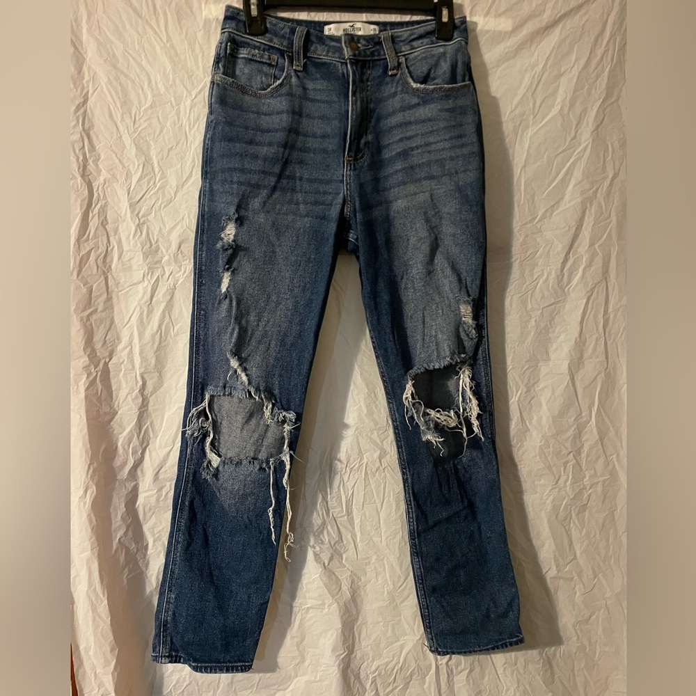 Hollister mom jeans size 3